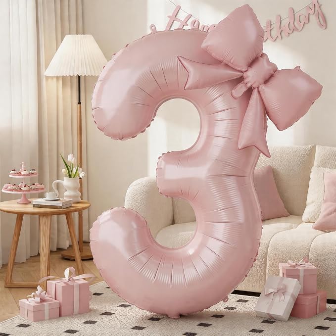 40 Inch Dusty Pink Number 3 by KYGNE