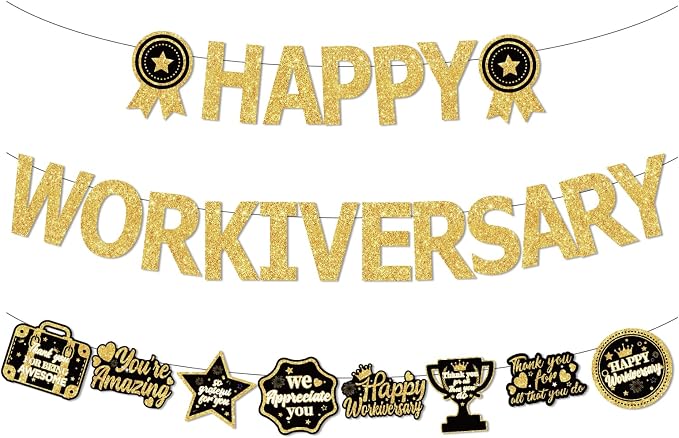 Happy Work Anniversary Party Decorations by Unknown
