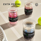EVITA PERONI 12 Pcs Hair Ties, High Elastic Ponytail Holders, Hair Ties No Damage for Thick Curly Hair Women Men (Berry Coulis)