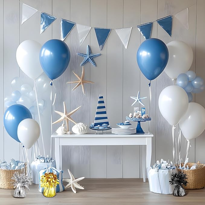 12PCS Metallic Balloon Weights Set, Used - Image 5