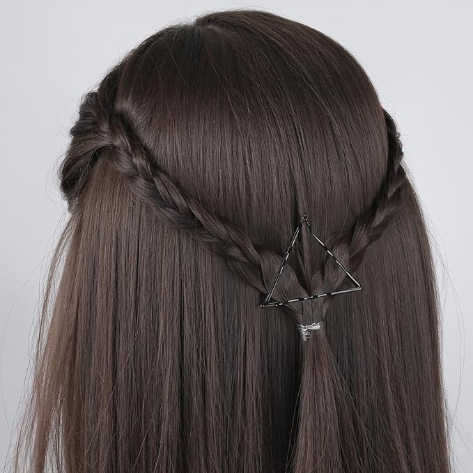 YGDZ 750PCS Bobby Pins Black Kit, 250 Hair Pins for Women, 2 Inch Wave Bobby Pins for Black Hair, 500 Clear Elastic Hair Ties, Bulk Hair Pin for Buns, Hair Accessories for Women, Kids, Girls
