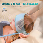 Head Massager Scalp,Rechargeable Massager for Head,Portable Electric Percussion for Deep Relaxation & Stress Relief,Great Gift for Mom and Grandma