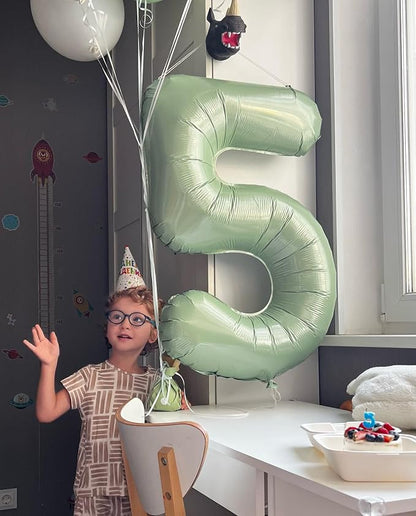 Oliver Green Number 3 Balloon 40 Inch - Image 9