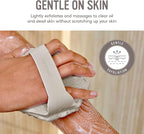 Sud Scrub® Antimicrobial Silicone Body Scrubber, Exfoliating Body Scrubber for Sensitive Skin, Eco Friendly Shower Scrubber for Body, Silicone Body Brush for Showering, Clay