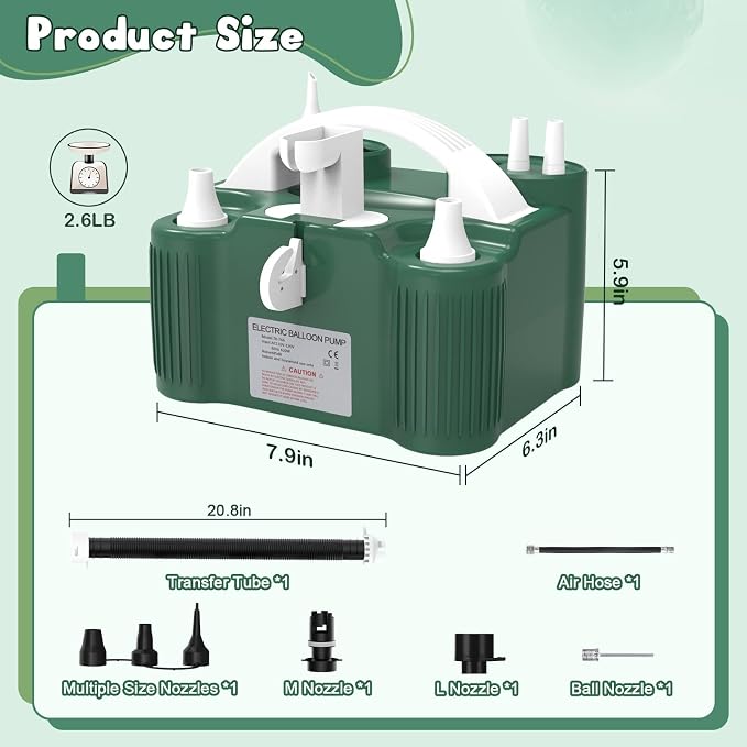 4-in-1 Electric Balloon Pump - Image 7