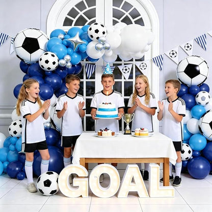 Soccer Balloon Garland Arch Kit - Image 4