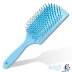 LUV HER Licenced Bluey Kids Hair Brush & Spa Headband Set for Girls - Features Bluey - Fun Grooming Kit for Detangling, Styling & Skincare - Soft & Stretchy One Size, Ages 3+