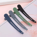 YISSION 12 PCS Hair Clips for Styling Sectioning, 3.1 Inch Matte Alligator No Crease Duck Billed Hair Barrettes for Women Girls