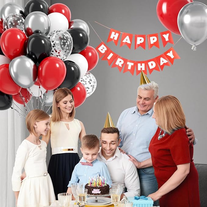 Red and Black Balloons - Image 4