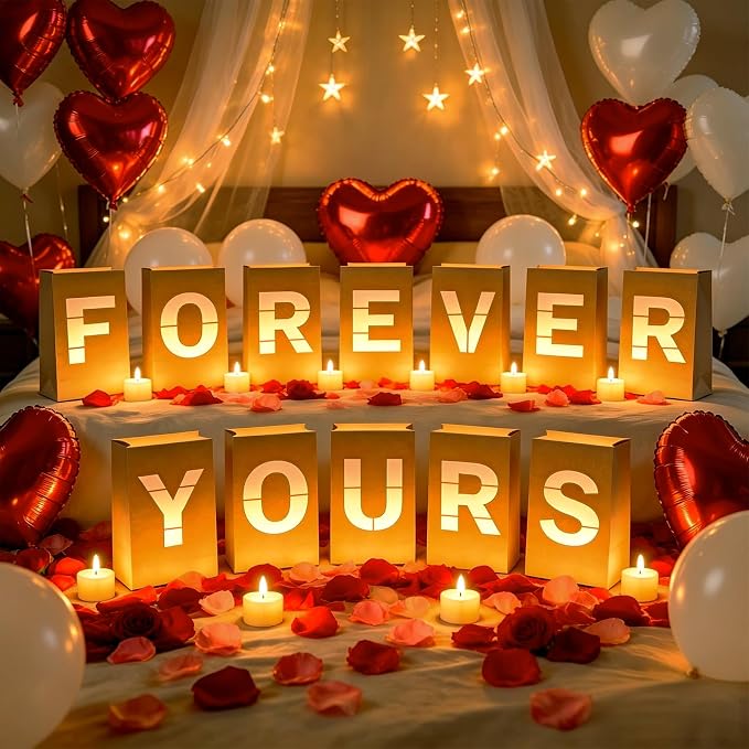 FOREVER YOURS Light Up Letters, by Peledic