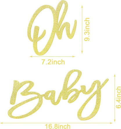 Oh Baby Sign for Shower Backdrop - Image 2