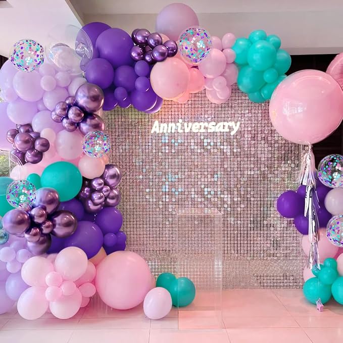 Mermaid Balloon Garland Arch Kit - Image 6