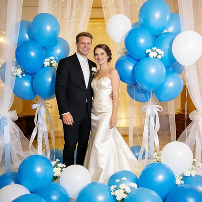 Light Blue Balloon 110pcs - Image 8