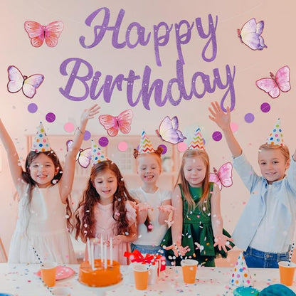 Pre-Strung Happy Birthday Banner, NO DIY Party Decorations | Birthday Party - Image 7