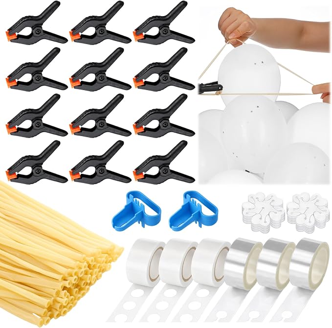 Rtteri 387 Pcs Balloons Arch Clips Set by Rtteri