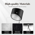 Heated Electric Thermal Steamer Cap for Natural Black Afro Hair - Hot Spa Treatment Hat with Temperature Control for Deep Conditioning at Home - Black