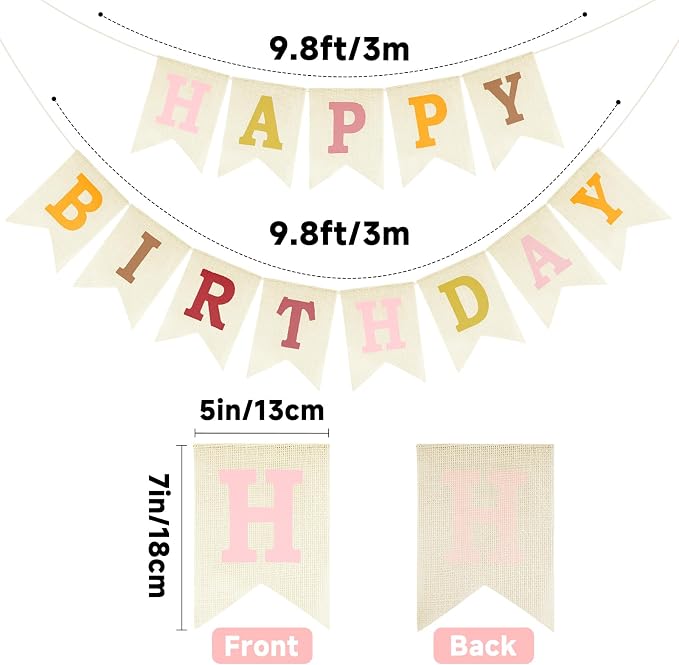 Anwyll Happy Birthday Banner - Image 2