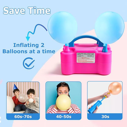 Balloon Arch Kit with Balloon Pump Electric | Improved Balloon Arch Stand with - Image 3