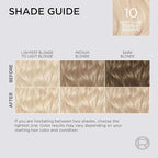 L'Oreal Paris Colorsonic Permanent Hair Dye Cartridge, Hair Color for Root Touch Up, Gray Coverage or All Over Color in just 5 Minutes, 10 Very Light Natural Blonde (Coloring Device Sold Separately)