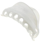 Camila Paris CP2555 French Hair Clip for Women for Thick Hair for Long Curly Wavy Hair, White, Girls Hair Claw Clips Jaw Styling Hair Accessories for Women, Strong Hold No Slip Grip, Made in France