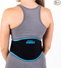 Perfect Remedy Back Ice Pack Wrap for Pain Relief, Ice Packs for Injuries Reusable with 2 Gel Inserts for Lumbar Pain, Sciatica, Coccyx, Surgery Recovery, Herniated Disc Relief, Hot & Cold Therapy