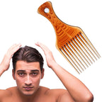 Tbestmax 2 Pcs Hair Comb Styling Set Tail Combs Afro Pick Pik Brushes African American Hair Brush Barber