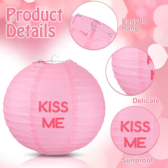 12 Pcs 10 Inch Hanging Paper Lanterns Party Decorations Pastel Classroom Decor - Image 4