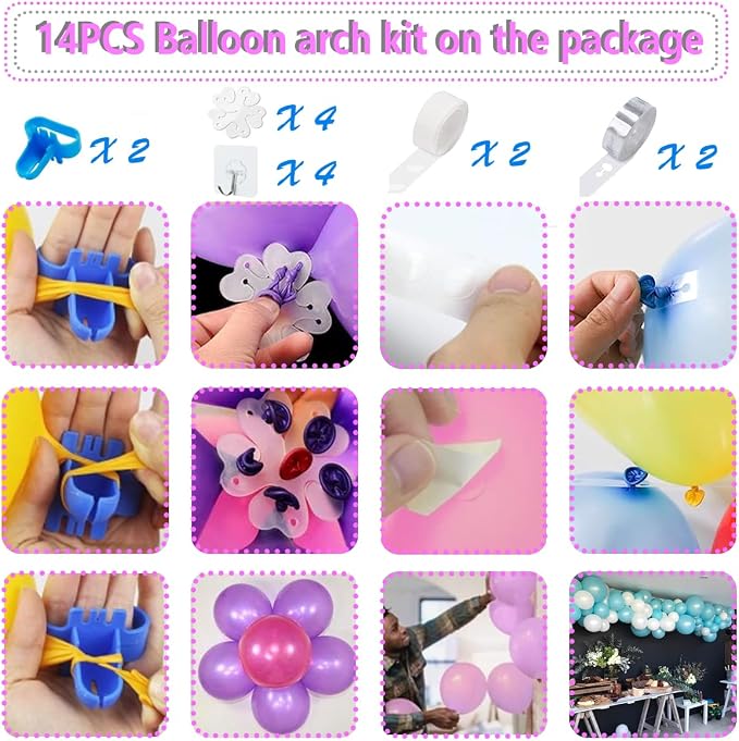 Electric Balloon Pump, Portable 2 Modes Balloon Blower Machine - Image 2