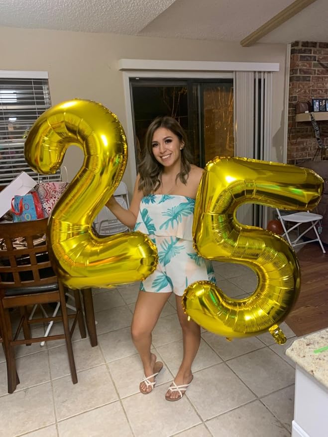 26 Balloon Numbers 40Inch for 26th Men Women Birthday Decorations, Inflation - Image 4