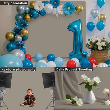 Grey Photography Backdrop for Photoshoot, 7x10 FT | Versatile Studio Photo - Image 5