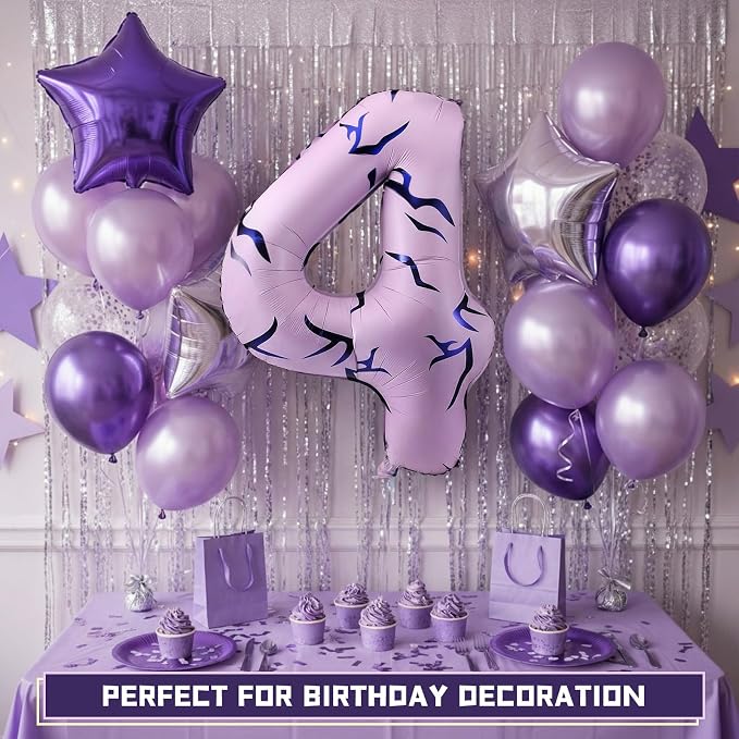 40 Inches Number 4 Balloon - Image 3