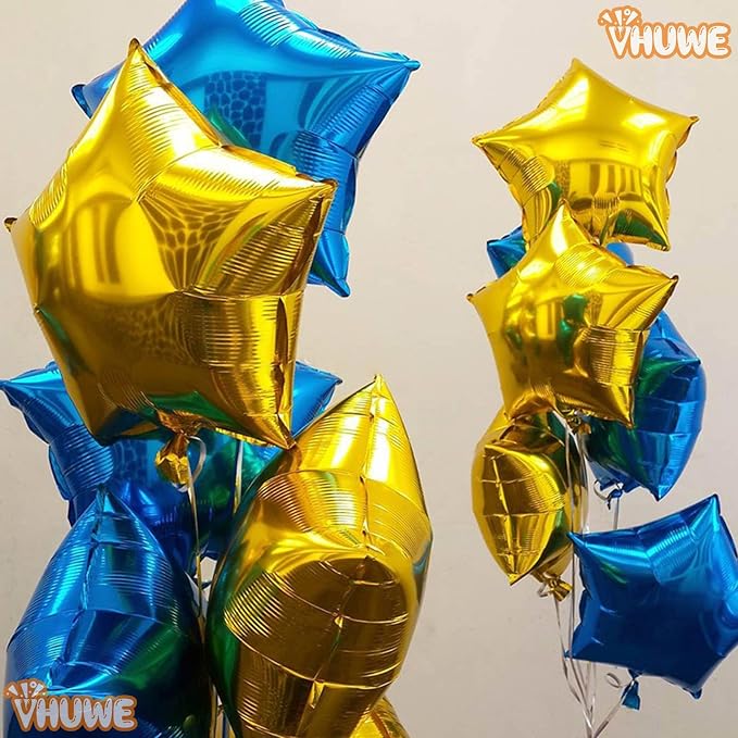 Gold Star Balloons 18 Inch - Image 7