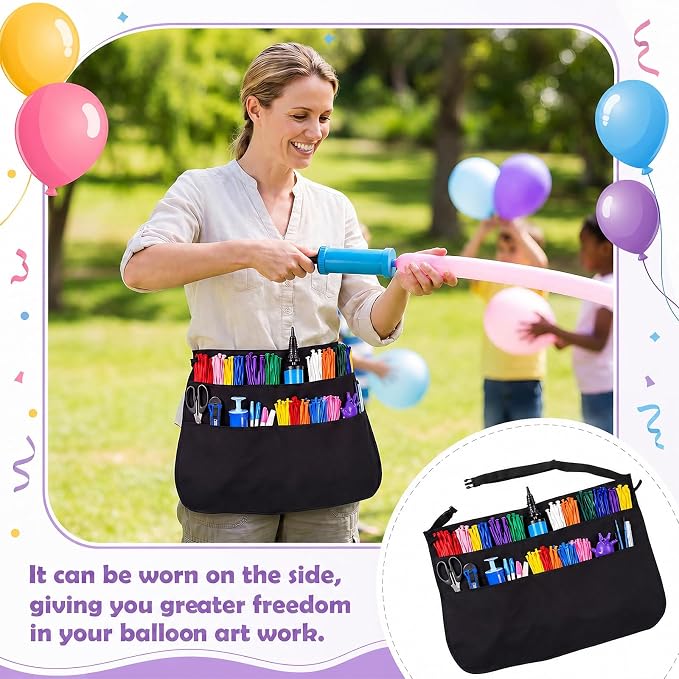 Cuffbow Multi Pocket Balloon Organizer Bag, Balloon Organizer Belt - Image 5