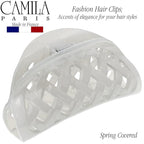 Camila Paris CP3203 French Hair Clip for Women With Thick, Long, Curly, or Wavy Hair - Girls Claw Jaw Clips, Durable Styling Big Claw for Strong Hold, No Slip Grip - Made in France