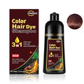 Instant Cherry Brown Hair Color Shampoo for Men and Women, Herbal Hair Dye Shampoo 3 in 1, Long lasting & Easy to Use Cherry Brown Hair Shampoo 500ml