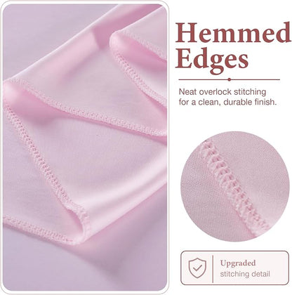 40ftx10ft Wrinkle Free Light Pink Backdrop Curtains - Image 4