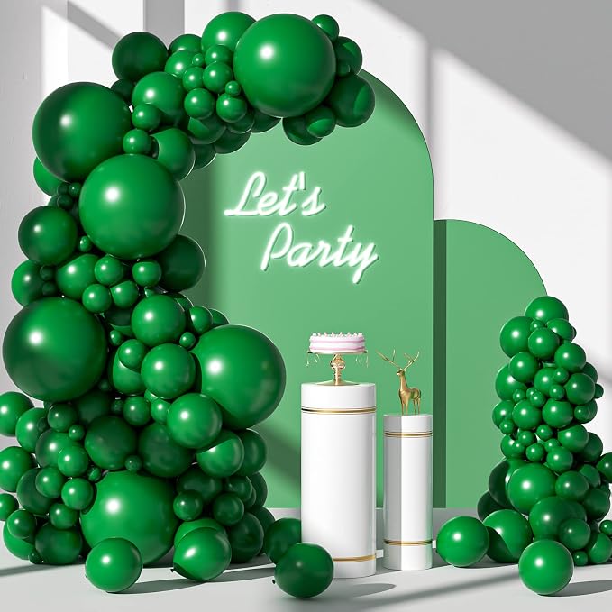 110pcs Dark Green Balloon Arch Kit by FOTIOMRG