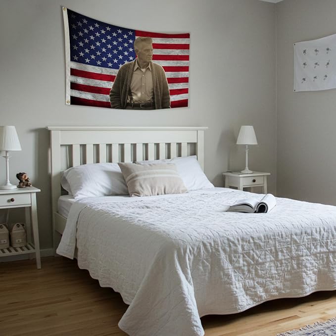Nxwdwqa Custom Retro America Flag 3X5 Ft Personalized Flags Design Your Image - Image 2