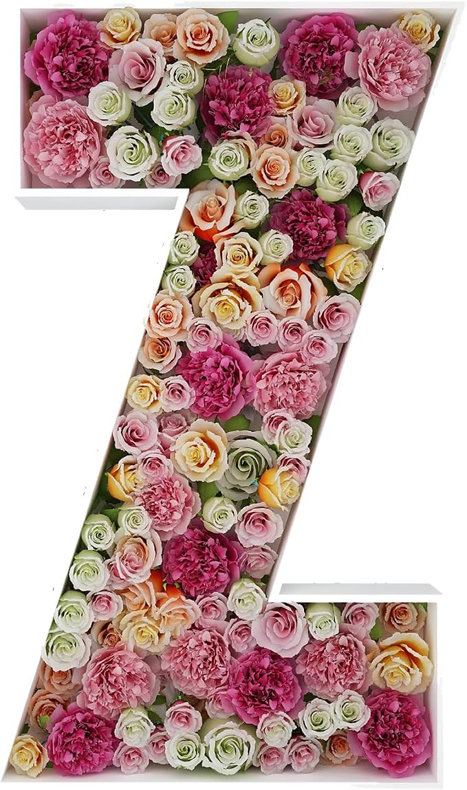 2FT Letter Z Mosaic Balloon Frame Letter DIY Fillable Letters Kit by JW+Passion+-+Premium+Quality%2C+Made+With+Passion
