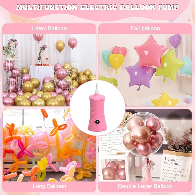 IDAODAN Balloon Pump Electric, Balloon Air Pump - Image 3