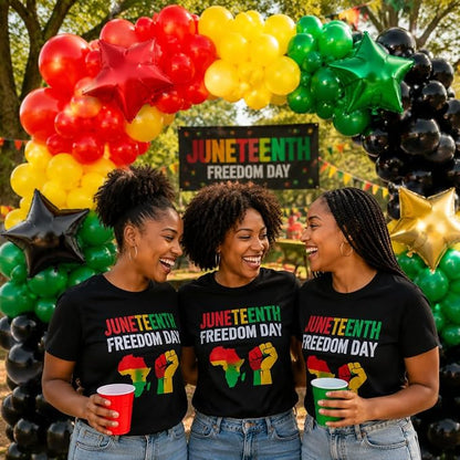 152Pcs Juneteenth Balloon Garland Arch Kit - Image 3