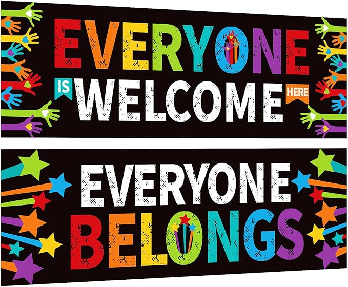 COCHIE Classroom Decorations Welcome Banner Poster by COCHIE