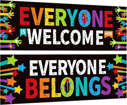 COCHIE Classroom Decorations Welcome Banner Poster by COCHIE