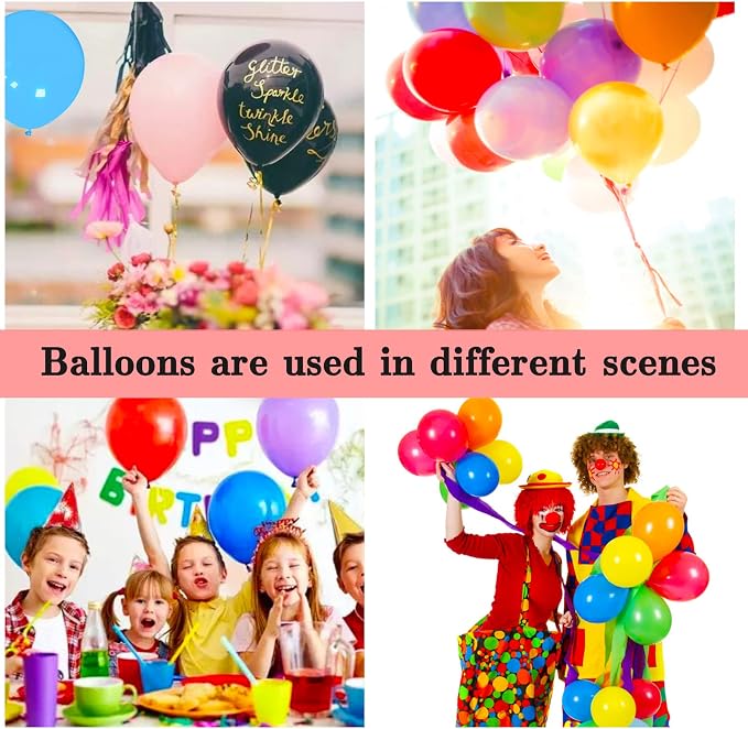 Nude Balloons 18 Inch 12 Pack Large Latex Party Balloons Round Helium Balloon - Image 5