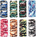Face Mask Bandanas Neck Gaiter Headwear Magic Scarf Headband for dust Sun Wind