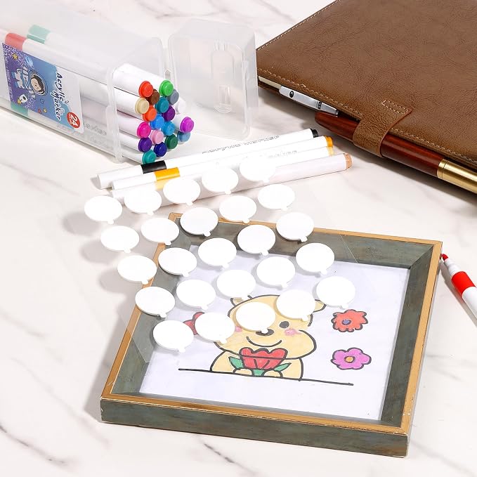 150pcs Double Sided Sticky dots -Easy to Peel Clear Double Sided Mounting Putty - Image 6