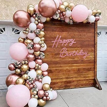 TONIFUL Happy Birthday Sign for Backdrop - Image 6