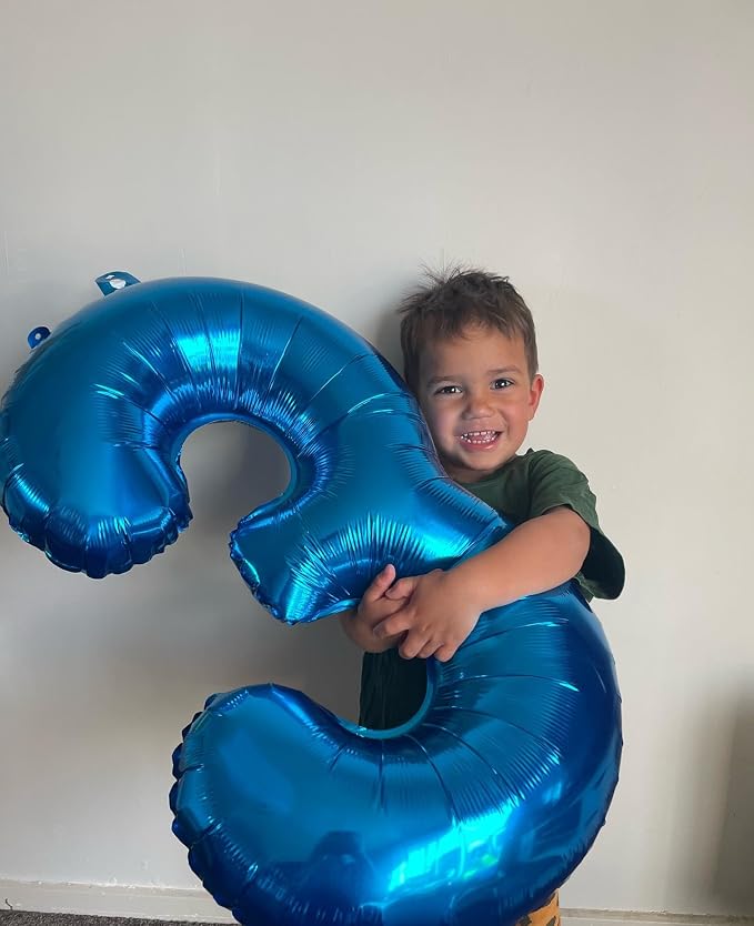 Navy Blue Number 13 Balloon 40 Inch - Image 7