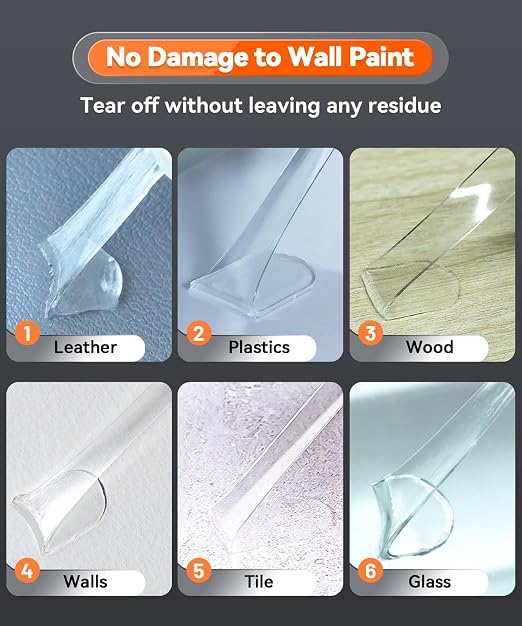 Extra Large Removable Mounting Putty, Strong Double Sided Glue Adhesive Dots No - Image 3