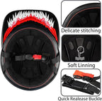 Baseball Style Cap Retro Motorcycle Helmet Unisex-Adult - DOT Approved